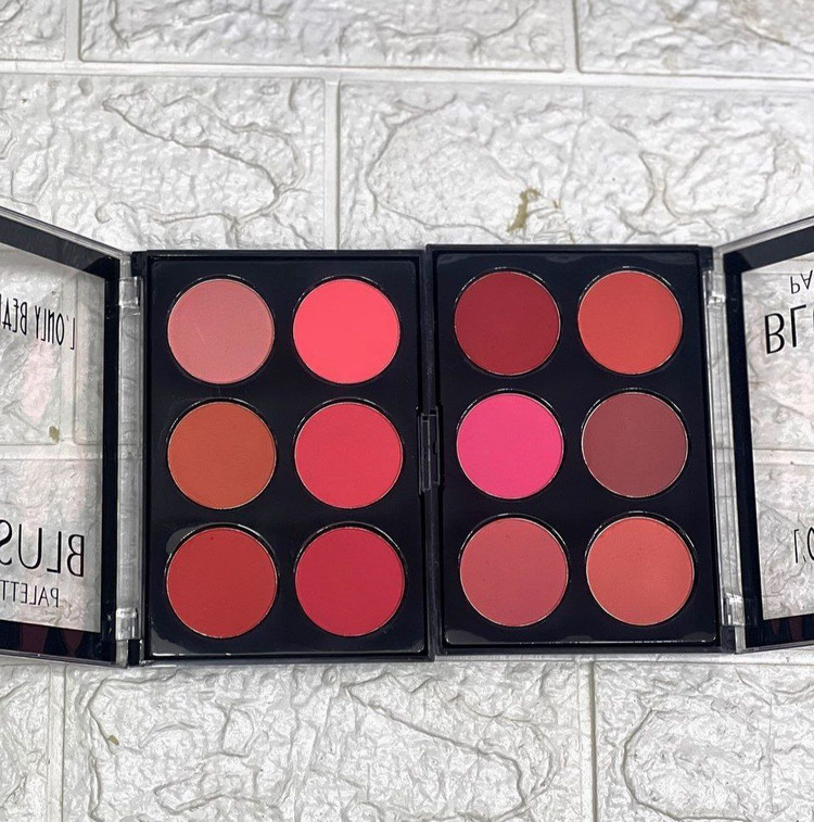 رژگونه جامد 6رنگ Blush