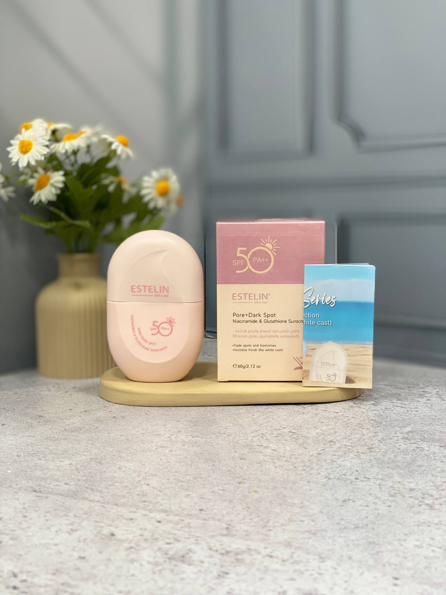 ضدآفتاب نیاسینامید و گلوتاتیون استلین   ++SPF50 PA